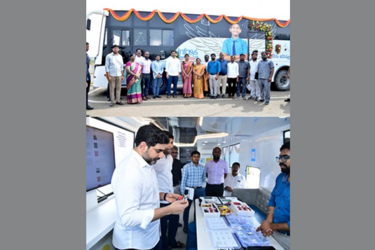 AP-Maker-Lab-On-Wheels to create technology awareness among students