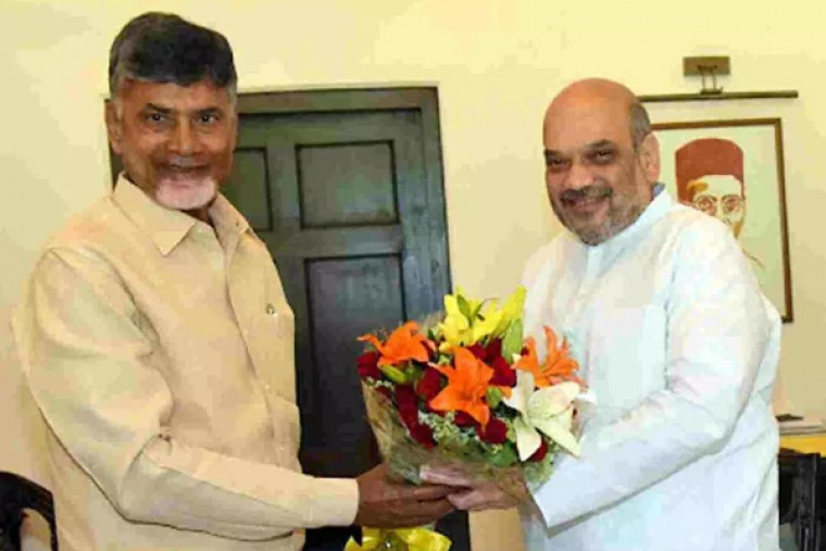 Chandrababu Naidu-Amit Shah meet spurs talk of TDP-BJP alliance
