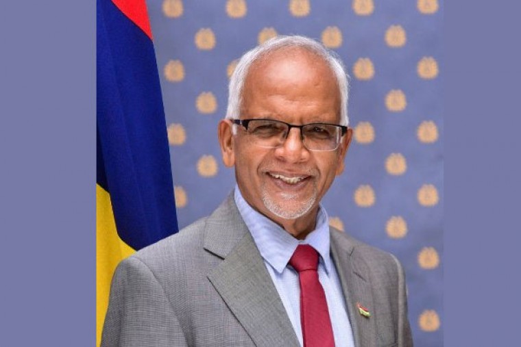 Mauritius President offers prayers at ancient Panakala Narasimha Swamy Temple in Andhra