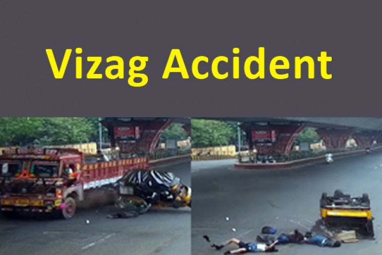 Seven schoolchildren injured in Vizag accident
