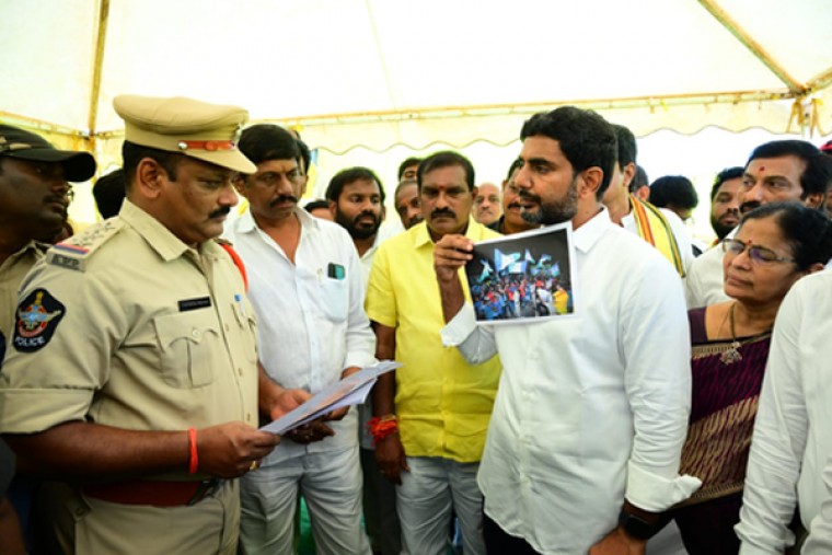 TDP, YSRCP play blame game for violence during Lokesh's padayatra