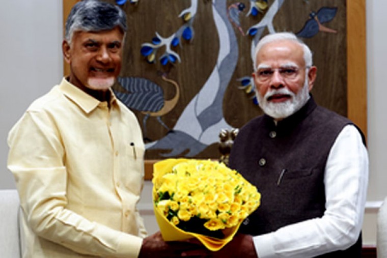 Chandrababu Naidu thanks PM Modi for approval to Tirupati-Katpadi railway line doubling project