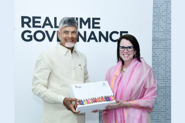 CM Naidu Highlights Andhra's Role in India-US Relations