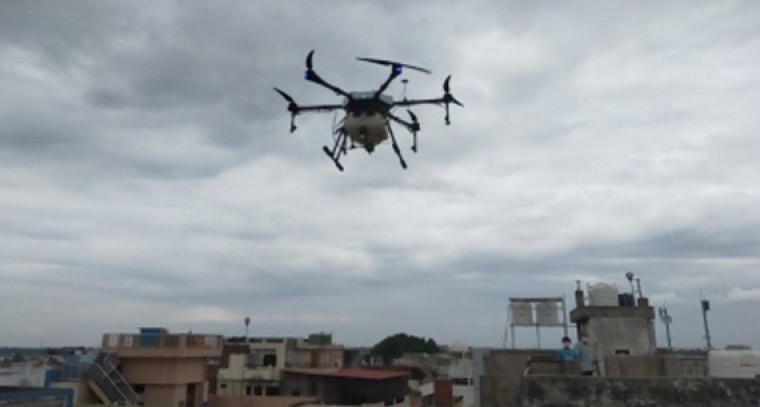 Andhra police on hunt for drone operators over Srisailam temple