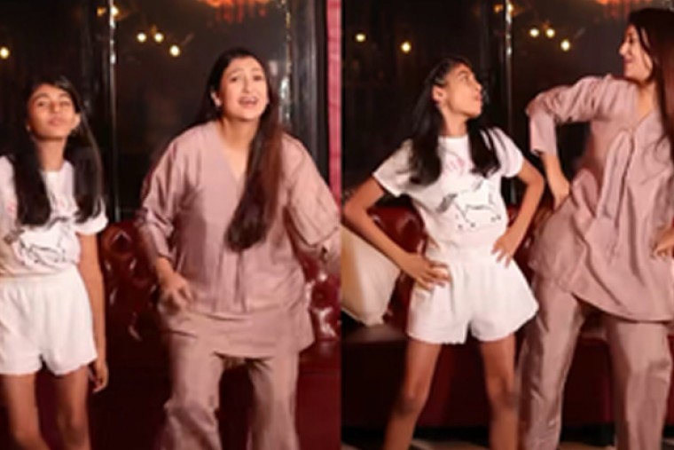 Juhi Parmar grooves with daughter Samaira to 'Jhoom Barabar Jhoom' on 'our favourite day'