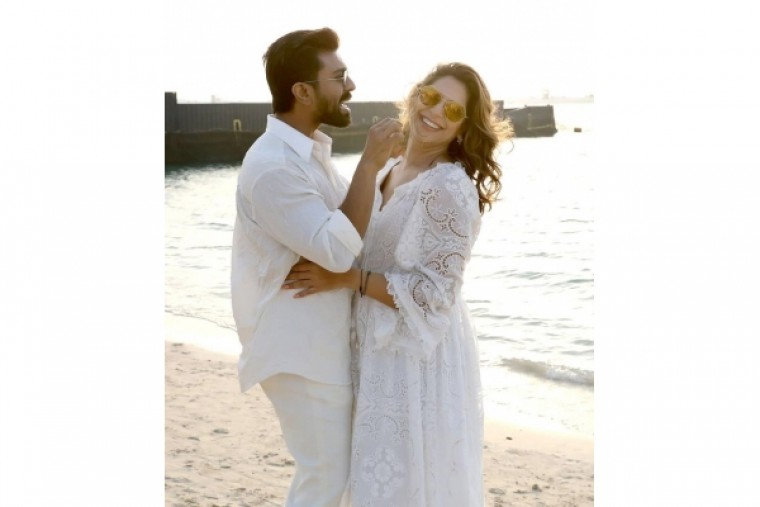 Ram Charan, Upasana celebrate 11th wedding anniversary, Chiranjeevi blesses them
