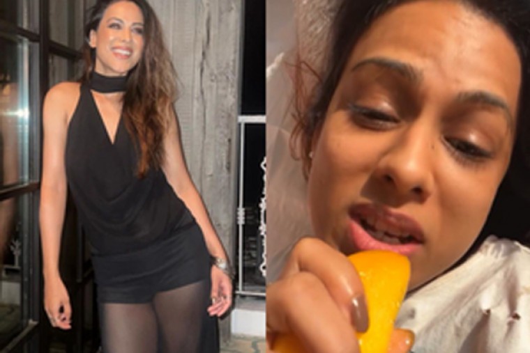 Nia Sharma 'needs rest' as she drops hot pics; eats mango, plans to go gymming
