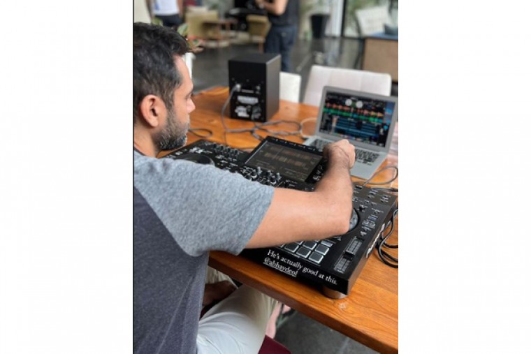 Abhay Deol tries his hand at mixing music, shares his picture toying with console
