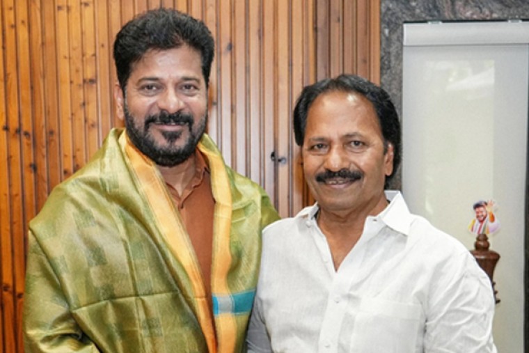 Producer A M Rathnam meets Telangana CM; Requests film ticket price hike in Telangana