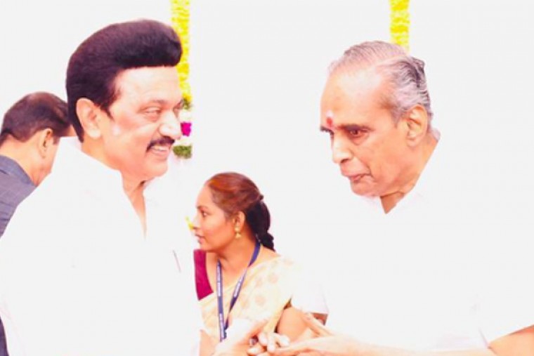 Tamil film industry plunges into gloom as veteran producer AVM Saravanan passes away; TN CM Stalin pays respects