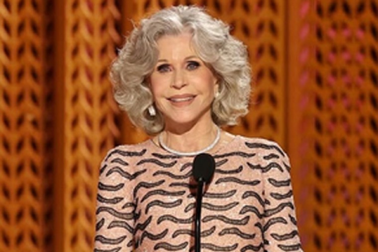 Jane Fonda once drove a wild bear away from her grandson's crib