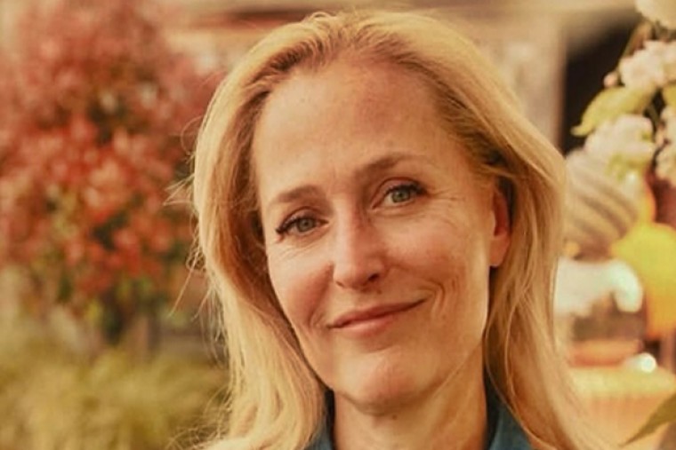 For Gillan Anderson, intimate scenes are never a joy