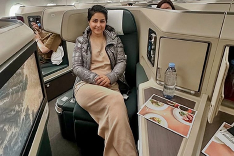 Hina Khan embarks on her first exciting trip to South Korea