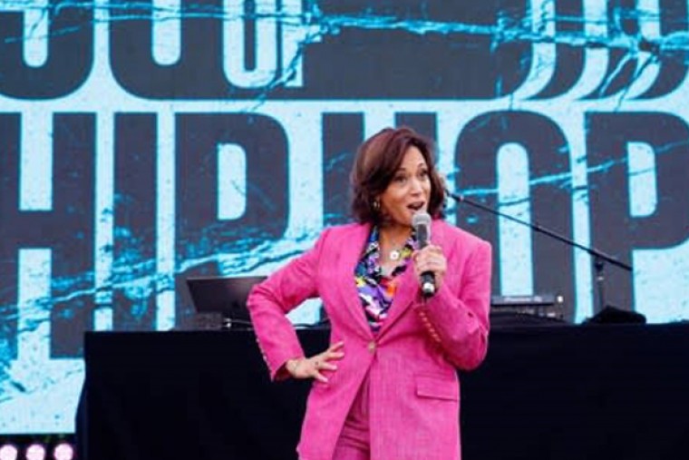 Kamala Harris calls hip-hop 'ultimate American art form'