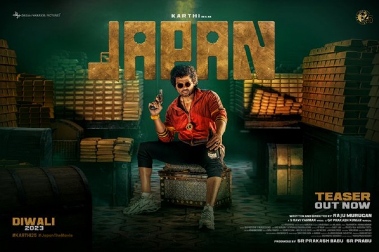 Karthi dons avatar of full swag in 'Japan' teaser