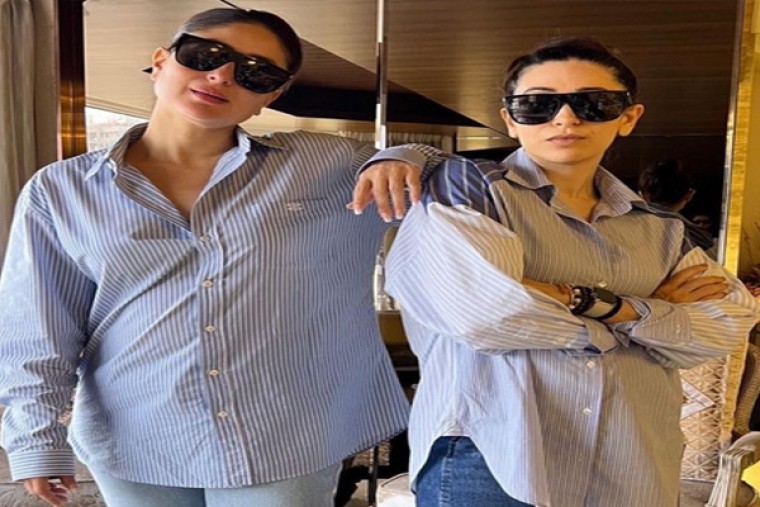 Karisma shells sibling goals as she twins with Kareena: Always winning