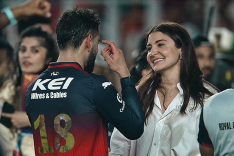 Suniel Shetty describes Virat and Anushka's emotional moment after IPL win as 'a love story sealed with glory'