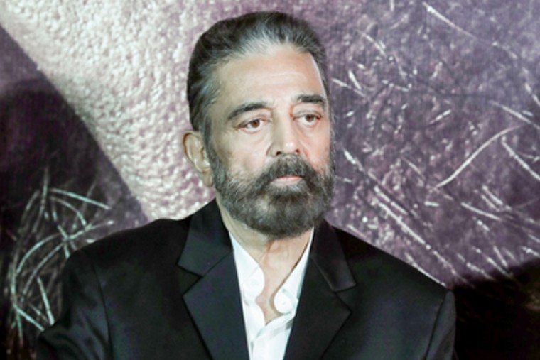 FIR filed after Kamal Haasan's portrait set ablaze in Bengaluru amidst Kannada row