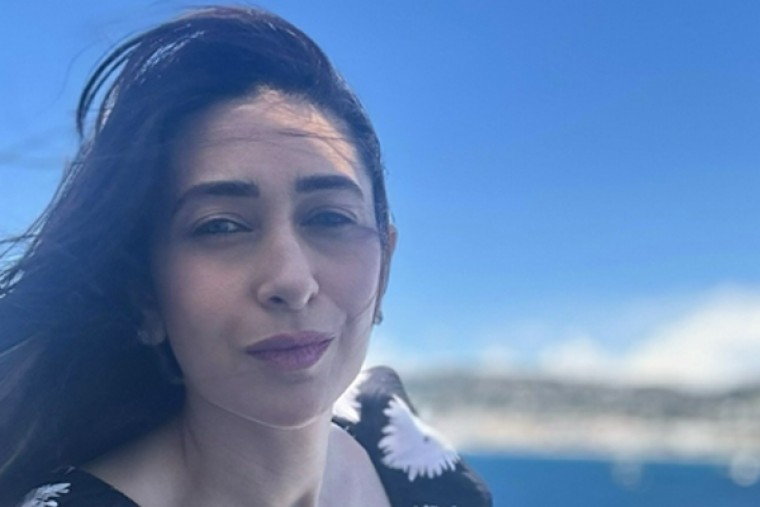 Karisma Kapoor captures the essence of a 'blissful mood' in new post