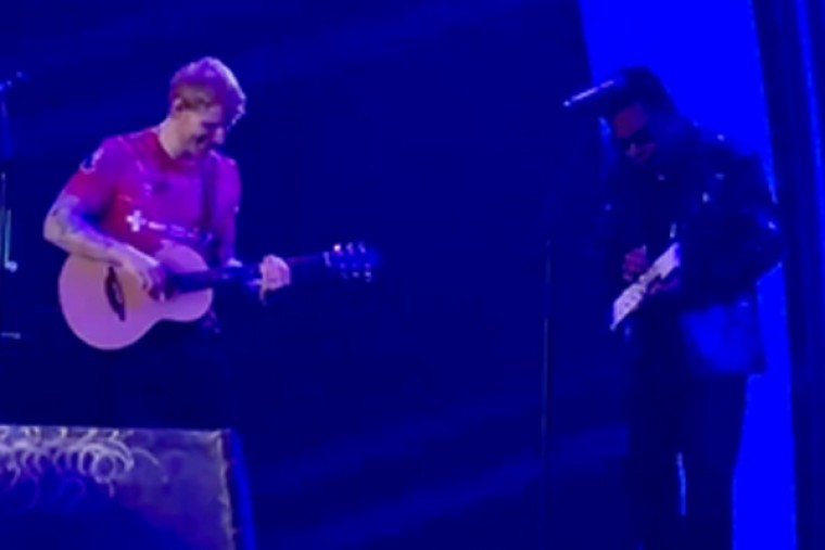 Ed Sheeran, A. R. Rahman serve delectable treat of 'Shape of You' and 'Urvashi' mash-up to Chennai