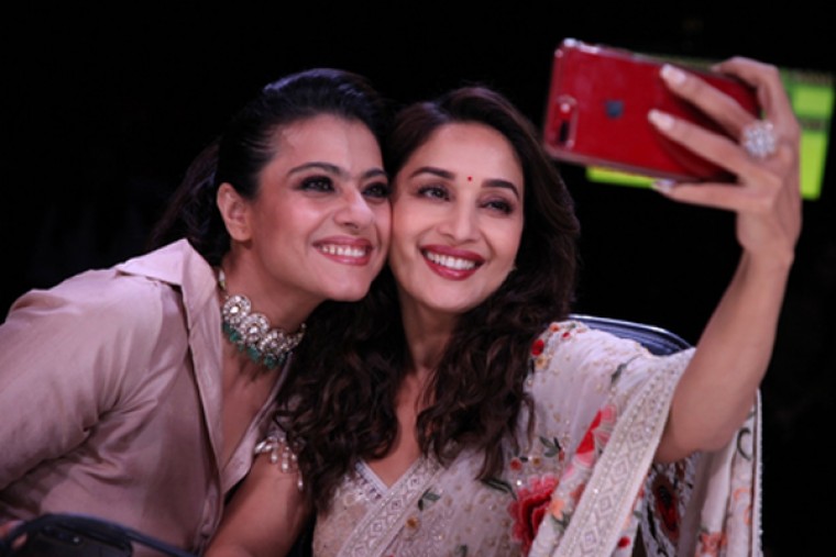 Kajol sends warm birthday wishes to the 'OG dancing queen' Madhuri Dixit