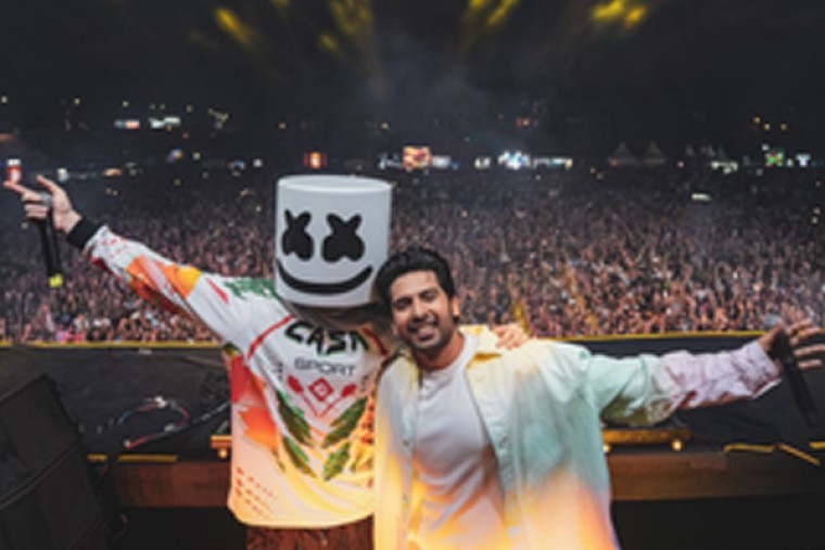 Armaan Malik, Marshmello tease unreleased track at Holi 'Dunk Fest' in Mumbai
