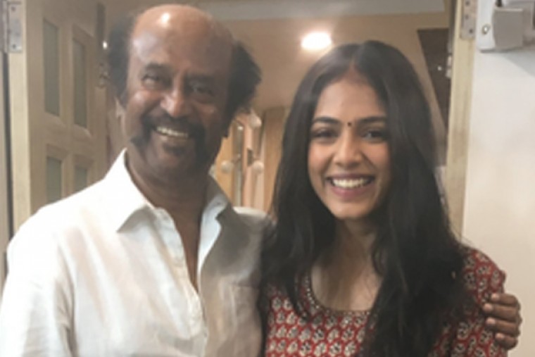 Malavika Mohanan says Rajinikanth was the first one to tell her she would become a 'big star'