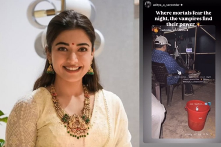 Rashmika tells how 'Thama' director can make a 'vampire happy