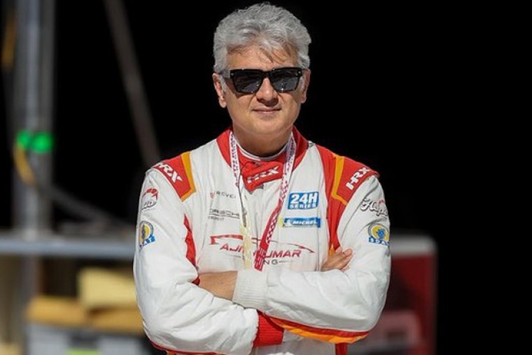 Ajith Kumar reaches Circuit De Spa in Belgium to prepare for next race