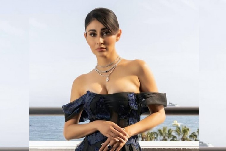 Mouni Roy goes dramatic in black for 'special night' in Cannes 2025