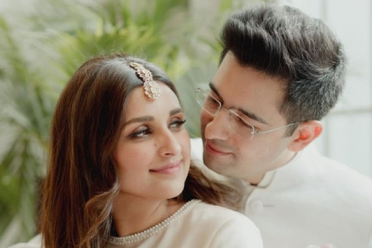 Parineeti's Mumbai house lights up ahead of her wedding with Raghav Chadha