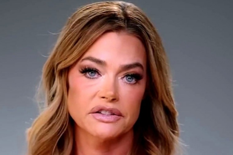 Denise Richards breaks in tears as daughter tells her about ambitious nose job