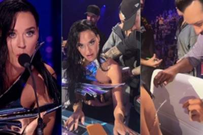 Katy Perry makes news for wrong reason: Wardrobe malfunction on 'American Idol'