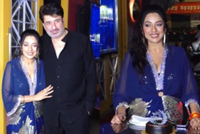 TV world descends upon Rupali Ganguly's star-studded 'belated' b'day bash