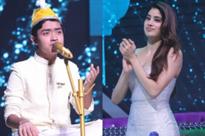 Janhvi Kapoor shares Karan Johar's message for 'Superstar Singer 3' contestant
