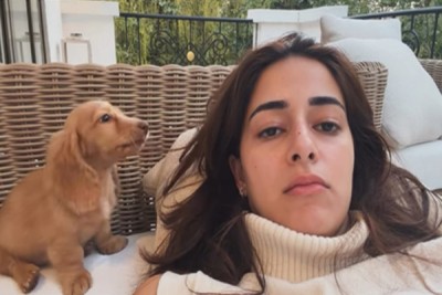 Ananya Panday's fur baby makes her realise that she needs a haircut