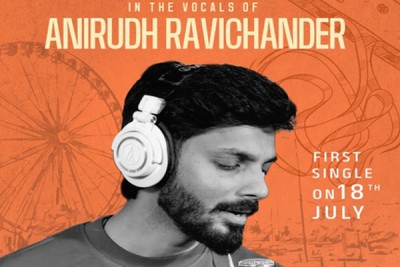 Anirudh croons first single from Ram Pothineni's 'Andhra King Taluka'