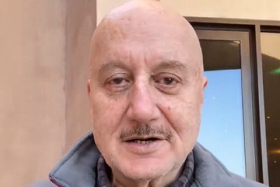 Anupam Kher hopes for 'less drama, more laughter' in 2026