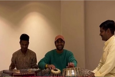 Pulkit Samrat shows off his tabla skills, shares life lessons through music