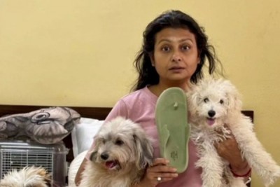 Jaya Bhattacharya quips her slippers lost to the boarding squad