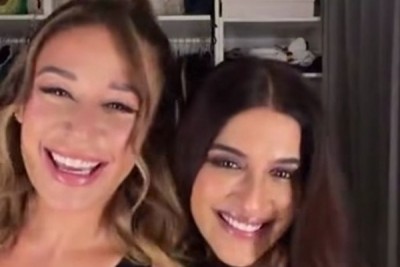 Nimrit Kaur Ahluwalia 'felt cute' with Krishna Shroff in playful reunion clip