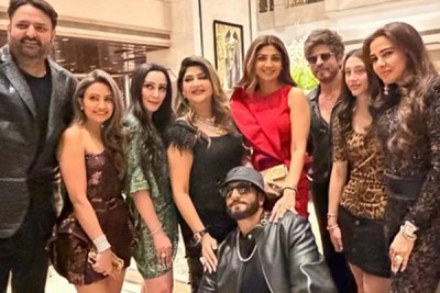 Shah Rukh Khan and Ranveer Singh come together for an 'epic night'