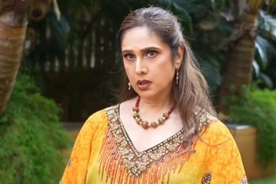 Meenakshi Seshadri turns singer for 'Lover Boy' title track remix