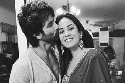 Mira Rajput says 'real dream is love' as she poses with hubby Shahid Kapoor in a romantic click