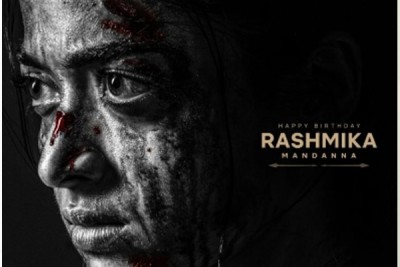 Birthday girl Rashmika Mandanna appears in a gritty, fierce avatar in 'Mysaa' poster