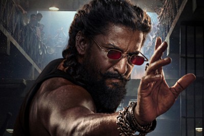 Nani begins shooting for his intro song 'Aaya Sher' in 'The Paradise'