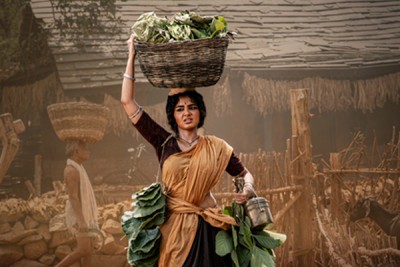 Anupama Parameswaran's look as Kandula Sulochana Rani in pan-Indian film 'Bhogi' released