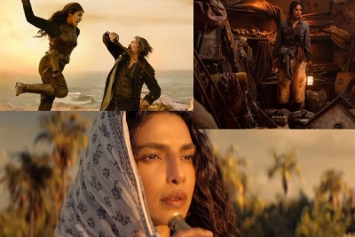 Priyanka Chopra looks battle ready in a fierce avatar as 'Bloody Mary' in 'The Bluff'