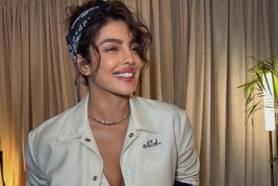 Priyanka Chopra gives a shout out to Mahesh Babu as she roams the streets of Hyderabad