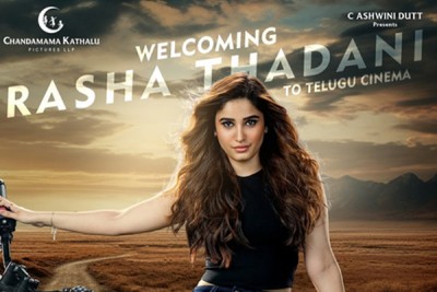 'AB4': Rasha Thadani steps into Tollywood with her next
